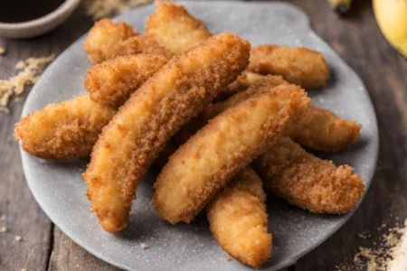 Banana empanada crocante na air fryer: doce rápido e sem óleo