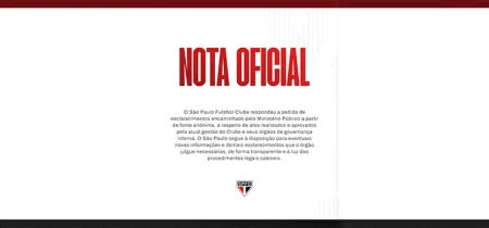 Bastidores: Ministério Público aciona São Paulo, que responde em nota oficial | Blog São Paulo Sempre