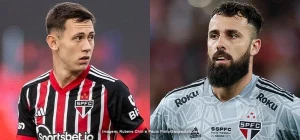 São Paulo fecha empréstimos de Jandrei e Patryck com o Juventude agora em 2026