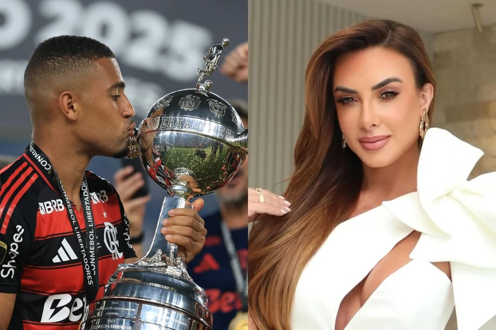 Nicole Bahls se manifesta após rumor de affair com jogador do Flamengo