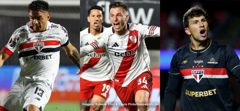 São Paulo acerta bomba com Enzo e Tapia, enquanto River Plate ganha meio Galoppo